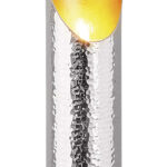 Teelichthalter Gold Silber Metall FIRAT 30 cm Windlicht Fin Missforty.de