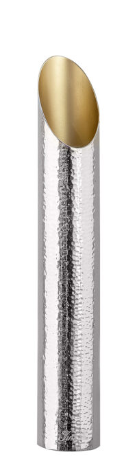 Teelichthalter Gold Silber Metall FIRAT 40 cm Windlicht Fin Missforty.de