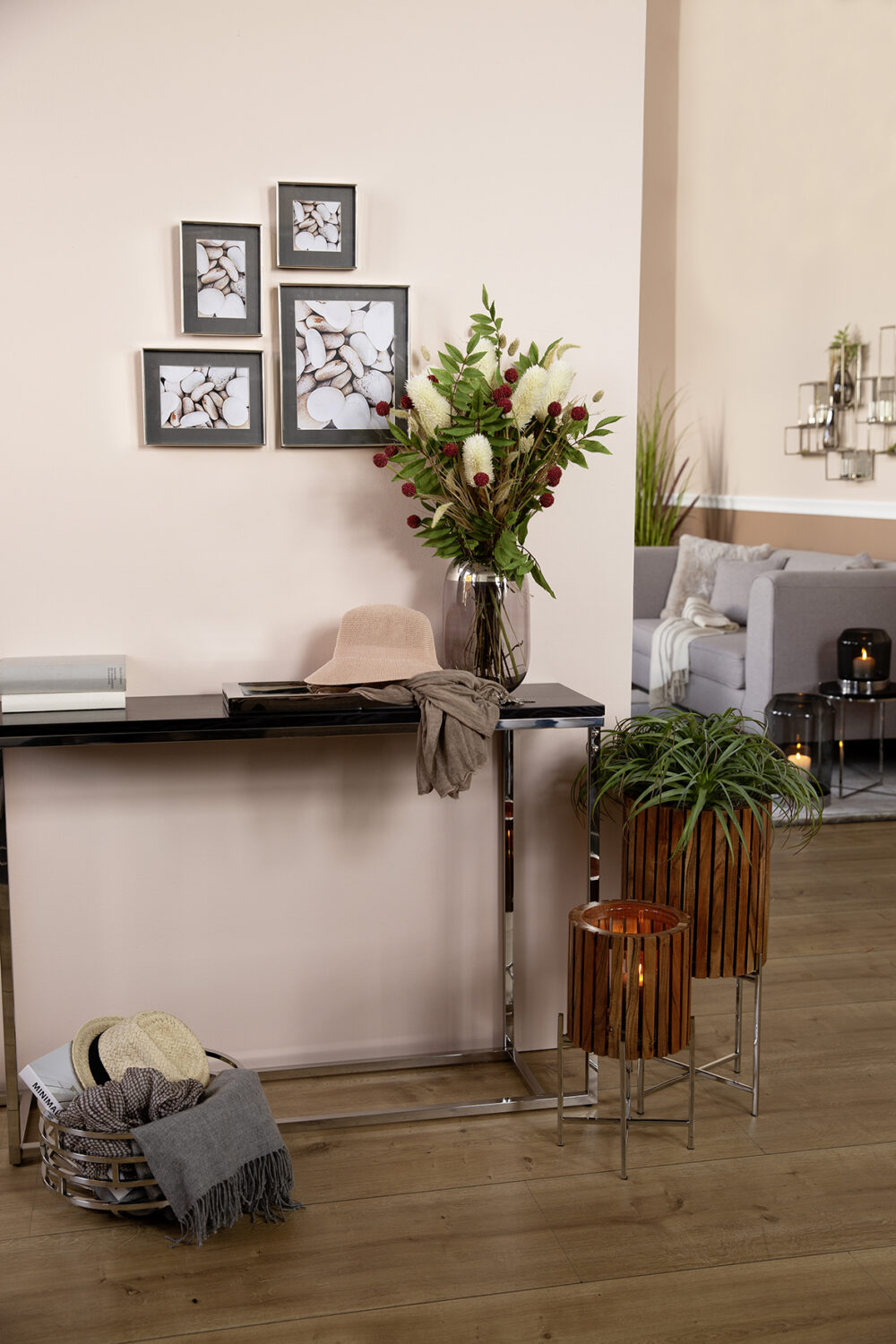146256 Windlichtsäule Berkley von Fink Living