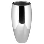 157017 Vase Dekovase Blumenvase silber AFRICA Höhe 40 cm von Fink