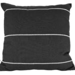 164353 Kissenhülle Kissenbezug grau mit feinem Streifen CARLO von Fink Living 50x50cm