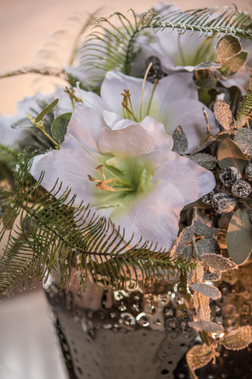 Fink Kunstblume Amaryllis weiß online kaufen Missforty.de