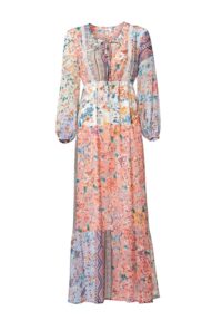Damen Kleid Maxikleid Lang Kurzgröße Langarm Sommerkleid Frühling Freizeit missforty