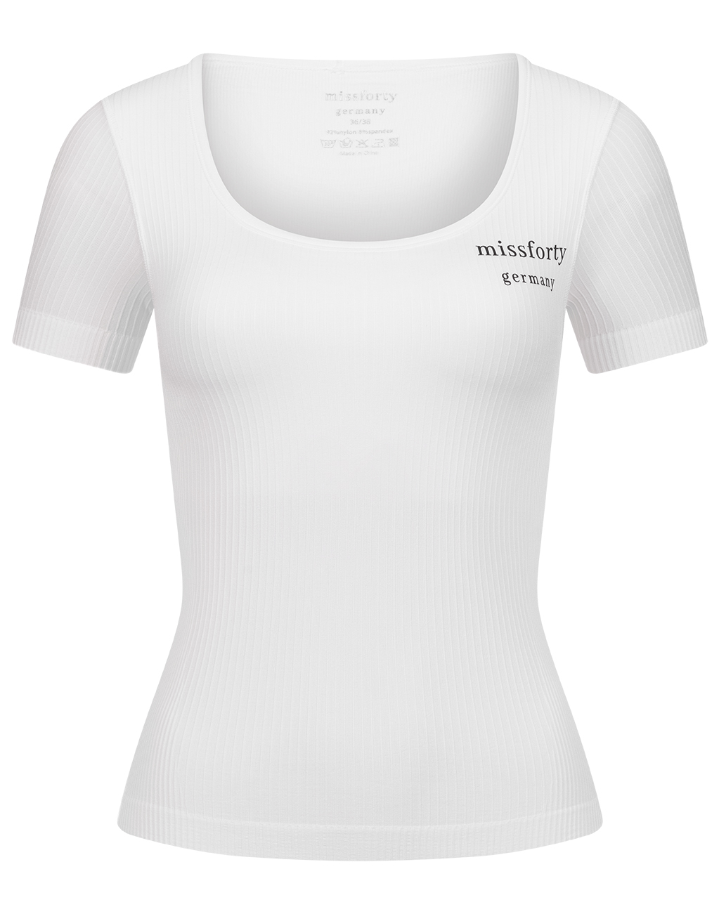 Damen Shirt mit integrierten Cups von missforty germany