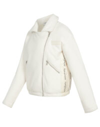 Teddyjacke im Bikerstil von missforty germany #missforty#