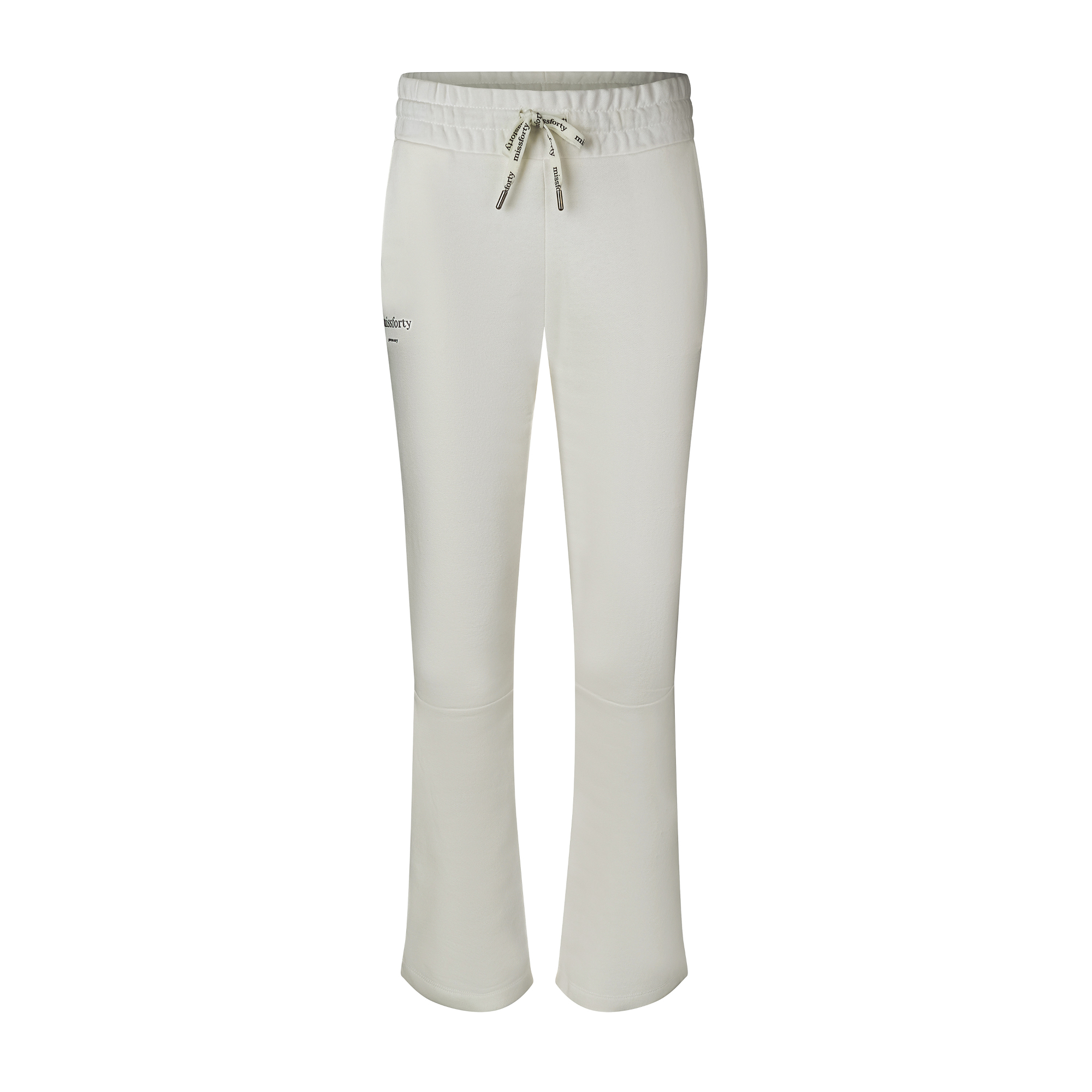 vi-02 Damen Sweatpants SommerhoseJogginghose Bequeme Schlupfhose Sport Freizeit weiß