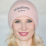 BEANIERO Damen Strickmütze Beanie Strickbeanie Frauengeschenk Geschenkbox weiß softrosé